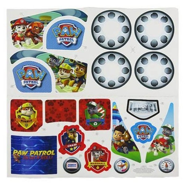 Ilc Replacement for Power Wheels Cmp32 PAW Patrol LIL Quad Label Sheet FOR PAW Patrol CMP32 PAW PATROL LIL QUAD LABEL SHEET FOR PAW PAT